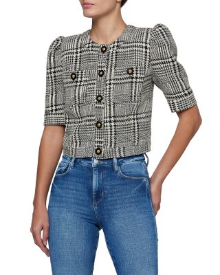 Allegra Short Sleeve Crop Jacket
