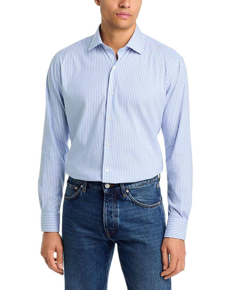 Peter Millar Langley Crown Lite Stretch Classic Fit Sport Shirt