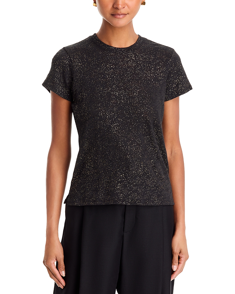 Atm Slub Schoolboy Tee with Foil