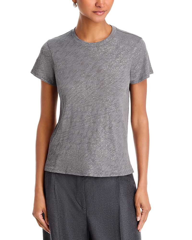 Atm Slub Schoolboy Tee with Foil
