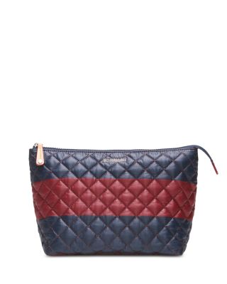Zoey Large Quilted Zip Pouch