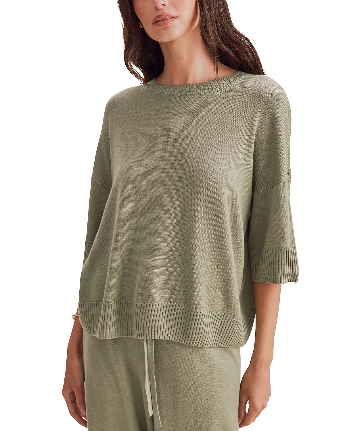 Splendid Georgie Short Sleeve Sweater