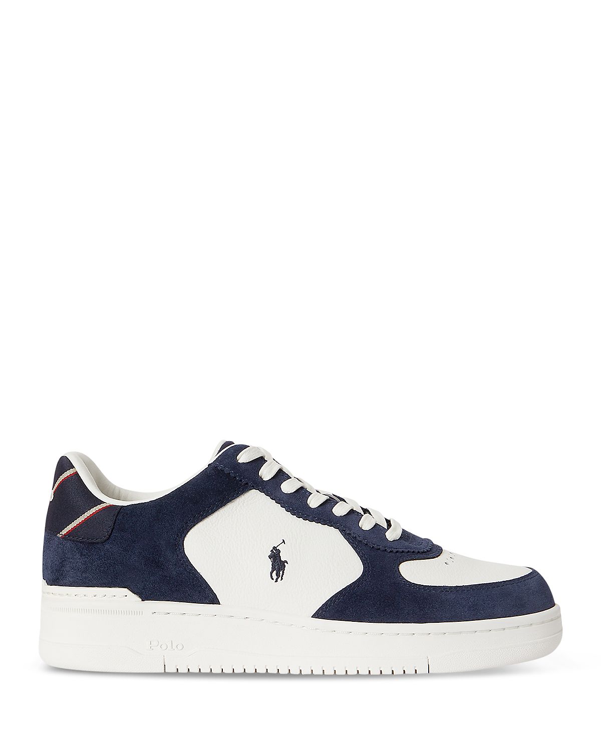 Polo Ralph Lauren Men's Masters Court Leather Brogue Sneakers