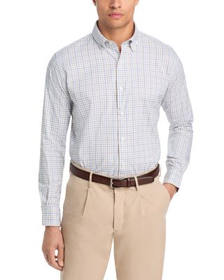 Peter Millar Bruce Crown Lite Stretch Classic Fit Sport Shirt In Blue