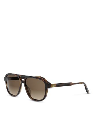 DioRibbon Pilot Sunglasses, 56mm