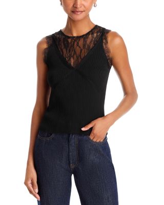 Lace Fully Fashioned Tank - Exclusive