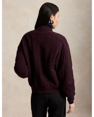 Wool & Cashmere Bomber Jacket - thumbnail 10