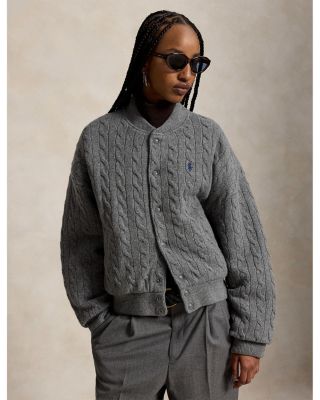 Wool & Cashmere Bomber Jacket - thumbnail 5