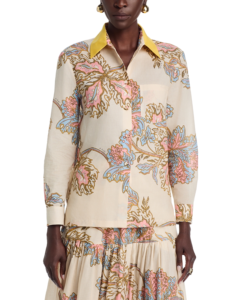 La DoubleJ Printed Cotton Boy Shirt