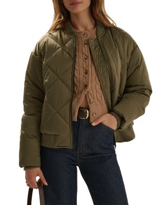 The Favorite Bomber Quilted Jacket