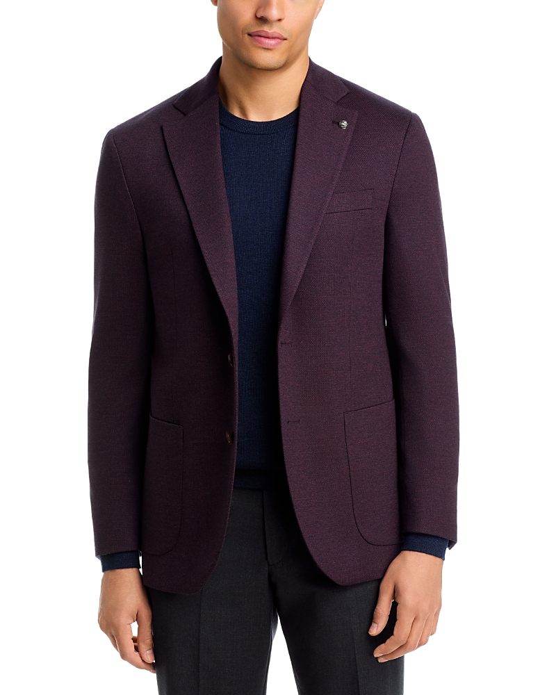 Jack Victor Hampton Regular Fit Step Weave Jersey Soft Sport Coat