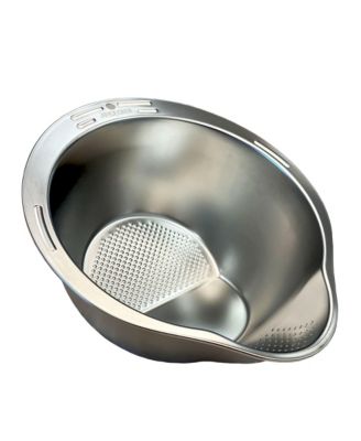  Rice Washer, Colander, and Strainer, 10.6" L x 9.5" W x 5.4" H