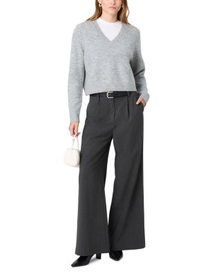Tavi Crosshatch Wide Leg Pants - thumbnail 2