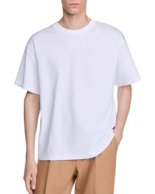 Oversized Cotton Crewneck T-Shirt