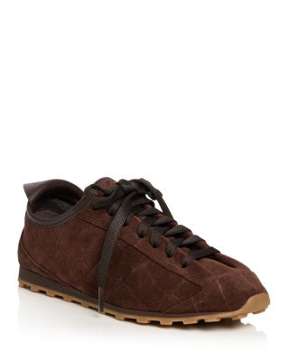 Women's Les Tennis Embossed Suede Sneakers