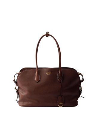 Signet Large Leather Tote Bag