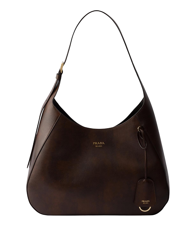 Prada Boogie Large Leather Bag