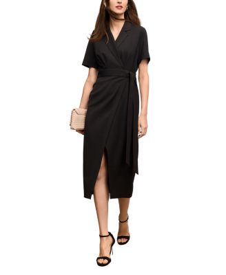 M. m.LaFleur Arlette Air Twill Wrap Dress