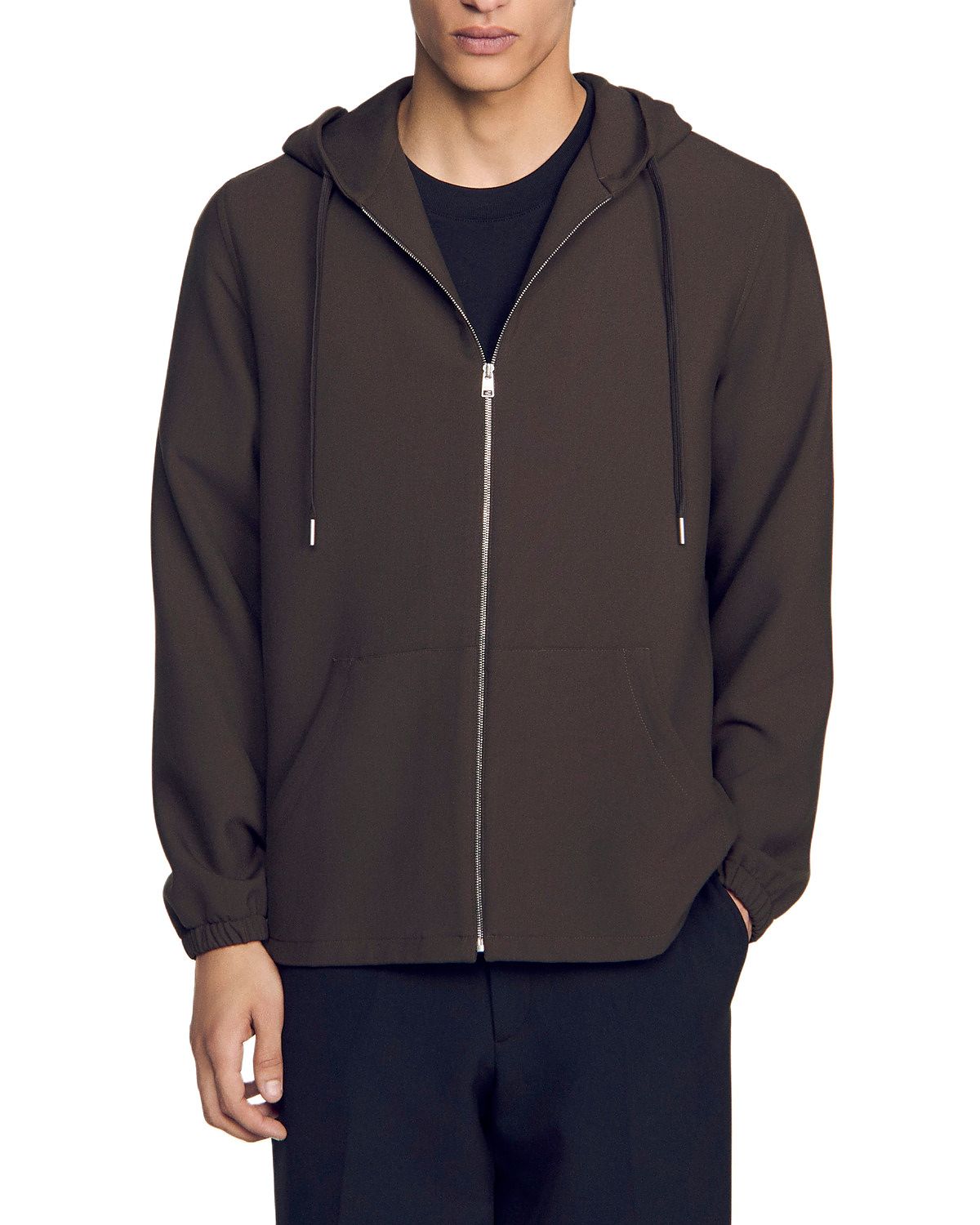 Sandro Zip Hoodie