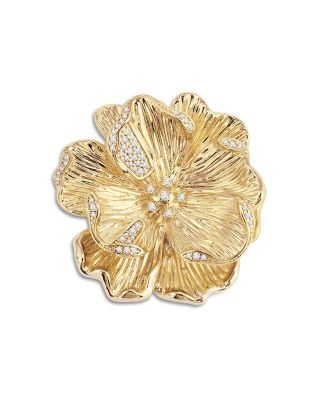 Crystal Cherry Blossom Brooch