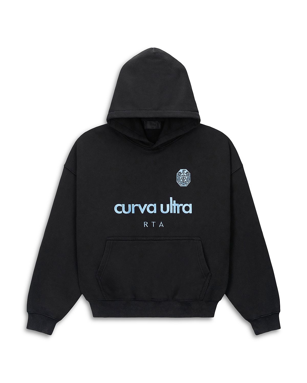 RtA Sairen Cropped Boxy Hoodie