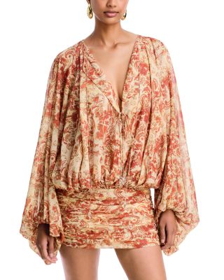 Eulalia Draped Mini Dress
