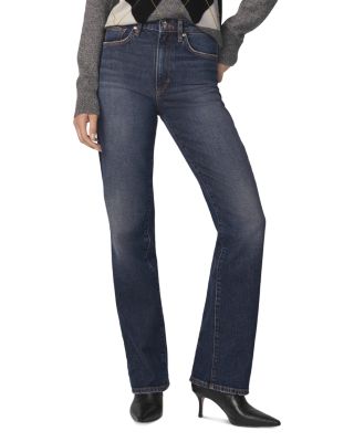 The Margot High Rise Straight Leg Jeans in Rekindle