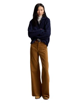 Corduroy Beaton High Waist Flared Pants