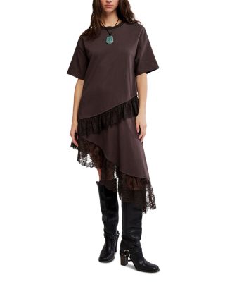 Frosted Lace Layered Tee