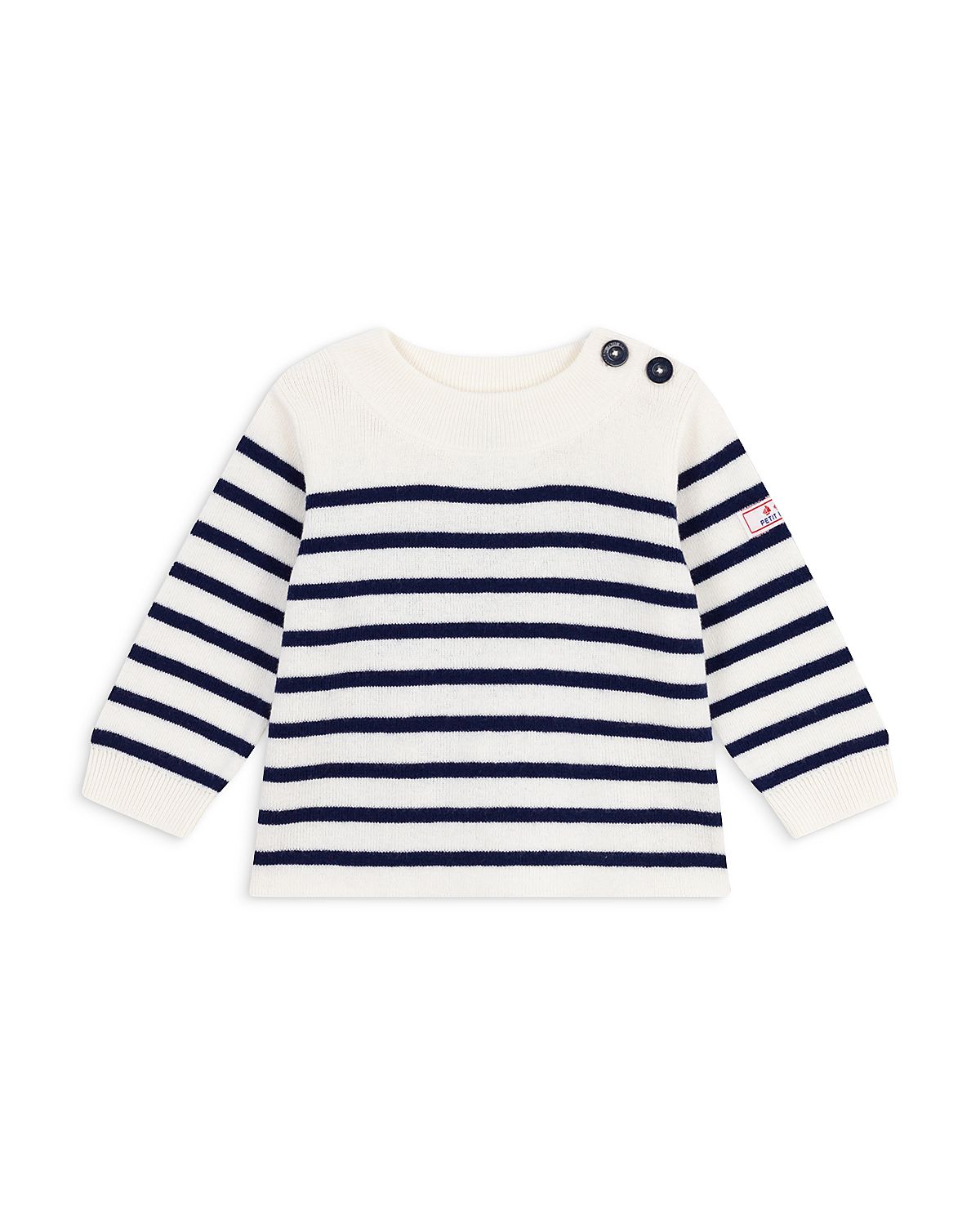 Petit Bateau Boys' Striped Sweater - Baby