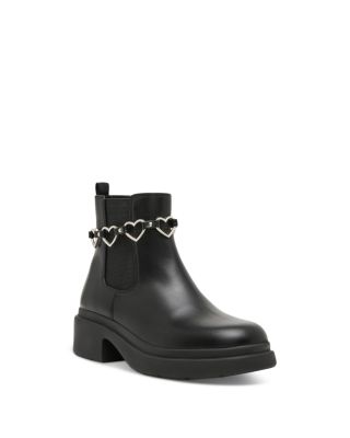 Girls' Walden Heart Strap Ankle Boots – Little Kid, Big Kid