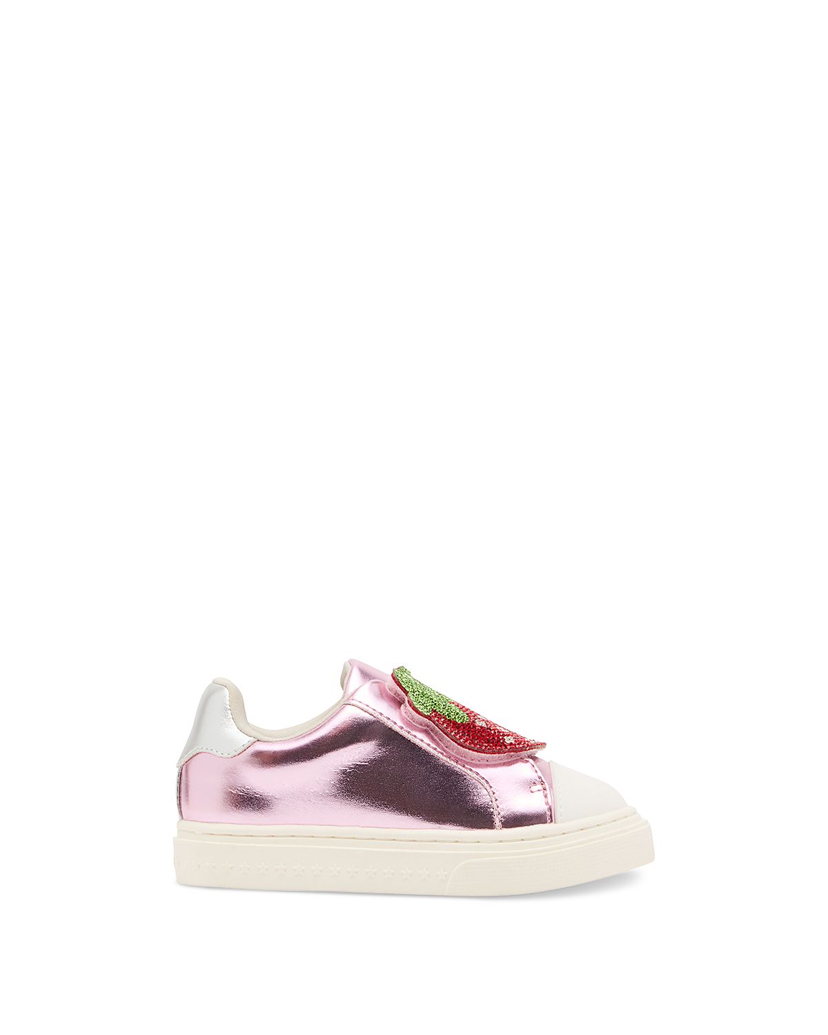 Steve Madden Girls' Tinka Embellished Metallic Sneakers Toddler