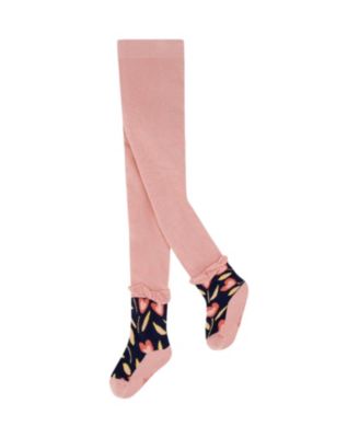 Girls' Tulip Ankle Frill Stretch Knit Tights - Baby, Little Kid, Big Kid
