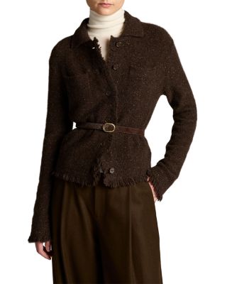 Cashmere Shrunken Donegal Jacket