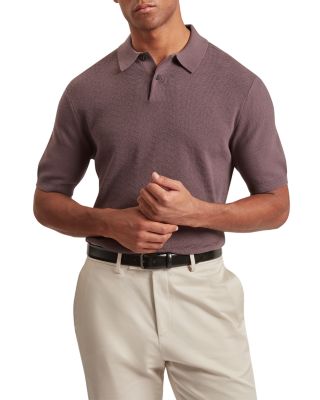 Hamels Short Sleeve Mixed Stitch Polo