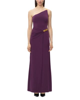 Herve Leger The Teresa One Shoulder Gown
