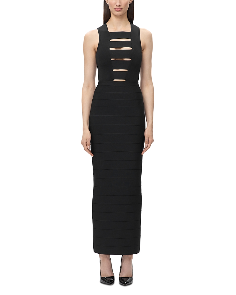 Herve Leger The Bailey Cutout Bandage Gown