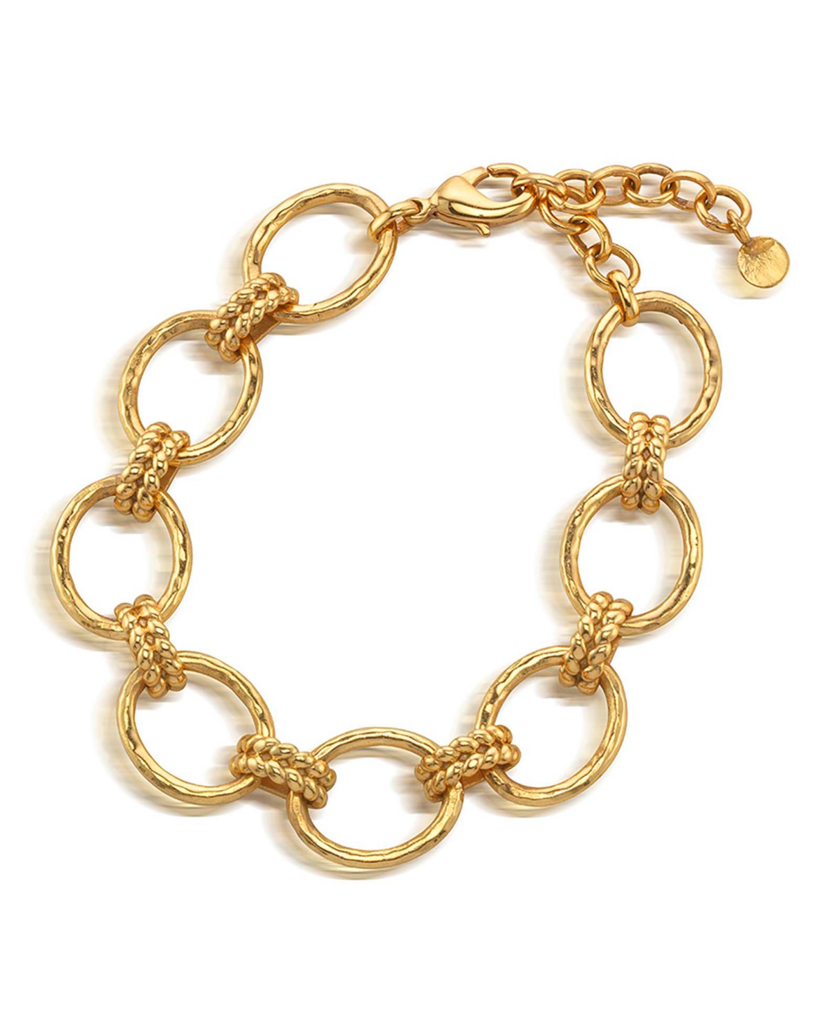 Cleopatra Hammered Grande Link Bracelet