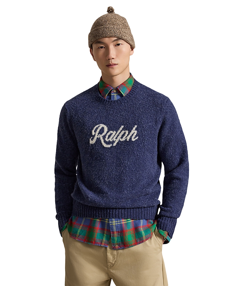 Polo Ralph Lauren The Ralph Wool Blend Logo Crewneck Sweater