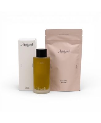  Bath Oil Salt & Citrus Bath Soak Bundle