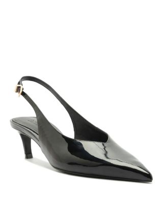 Women's Alicia Patent Leather Slingback Pumps