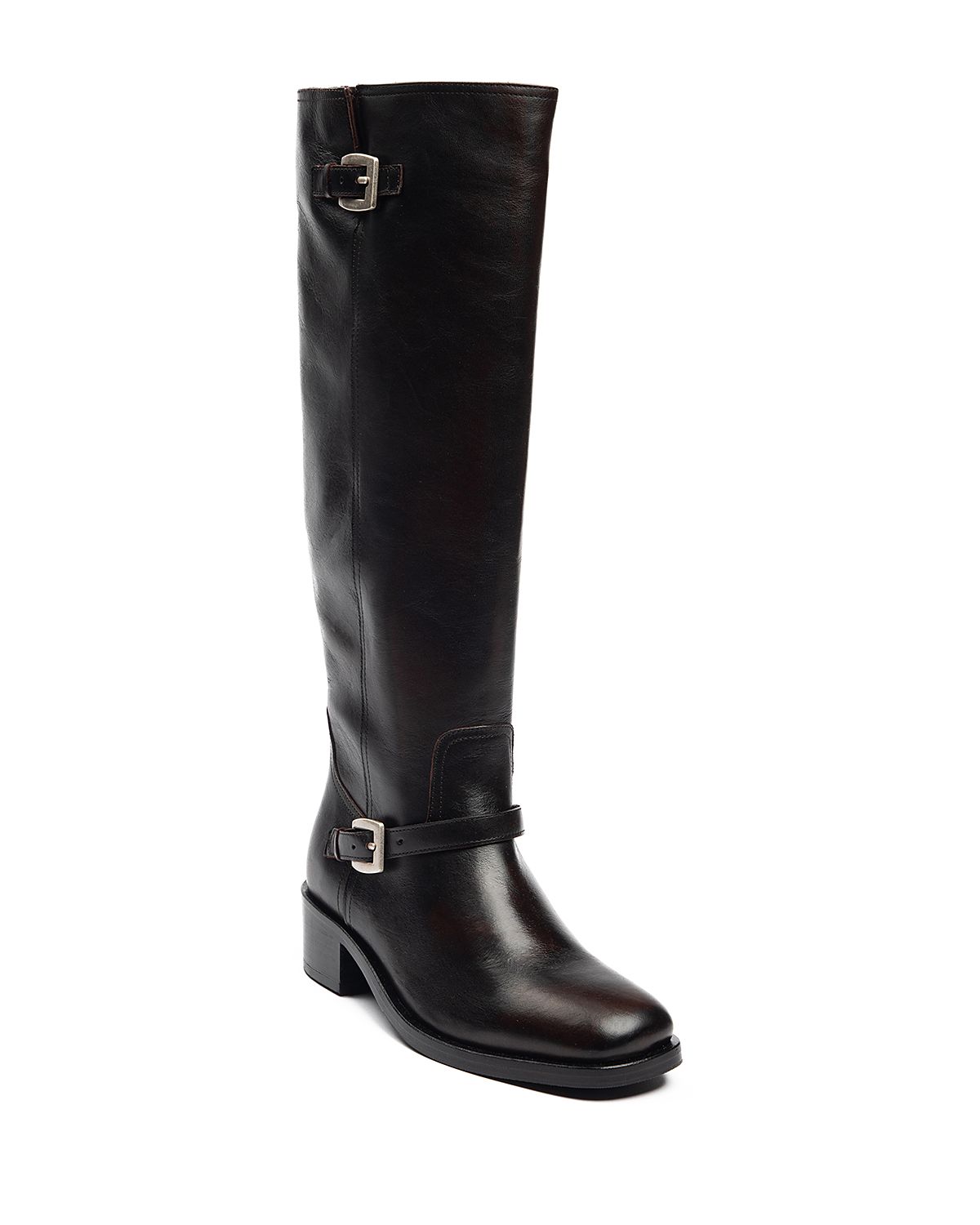 Staud Women's Brooklyn Leather Riding Boots