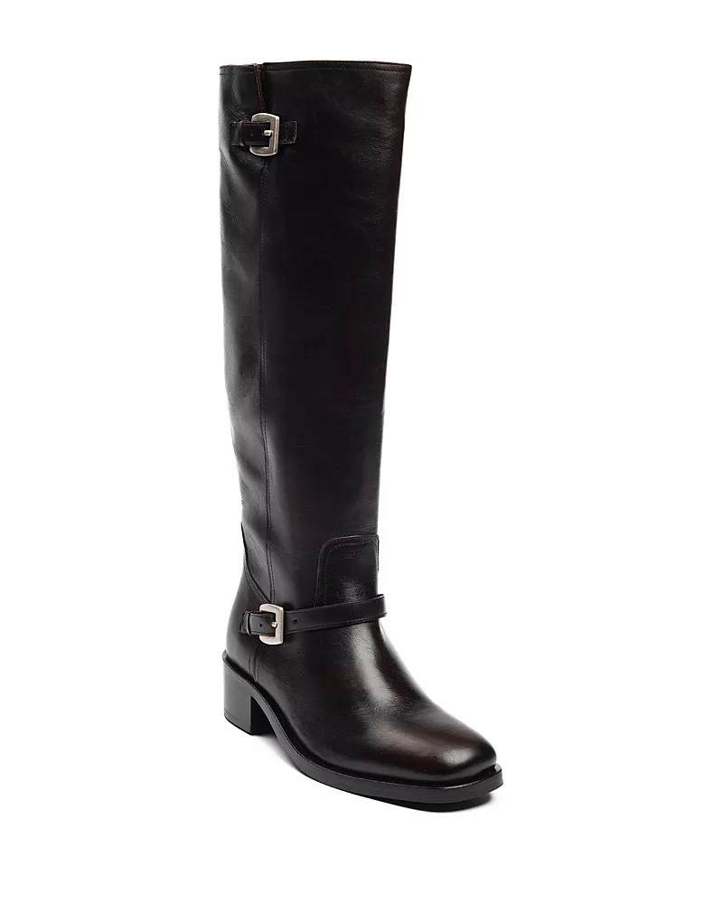 Staud Women's Brooklyn Leather Riding Boots