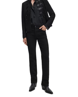 Sutton Full Slim Cigarette Jeans in Black