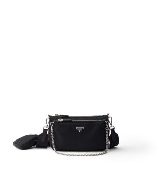  Re-Nylon And Saffiano Leather Mini Shoulder Bag