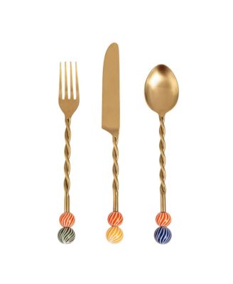  Rampur Set Of 3 Steel Cutlery Cheerland, 7" x 9"