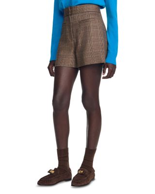 Sandro Finn Wool Shorts