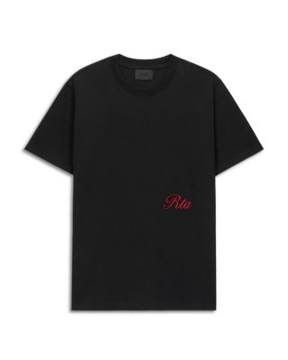 Liam Script Short Sleeve Cotton Tee