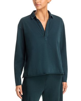 Patrick Cotton Collared Sweatshirt