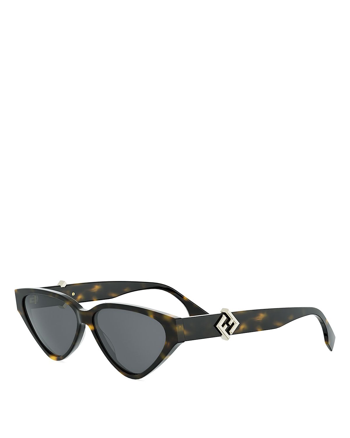 Fendi Ff Diamonds Cat Eye Sunglasses, 57mm